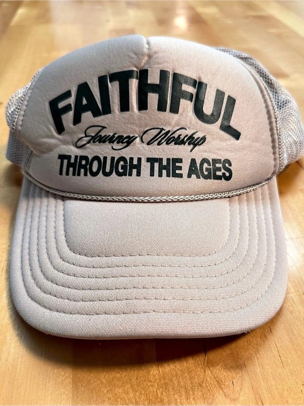 OTTO Faithful Through the Ages trucker hat.